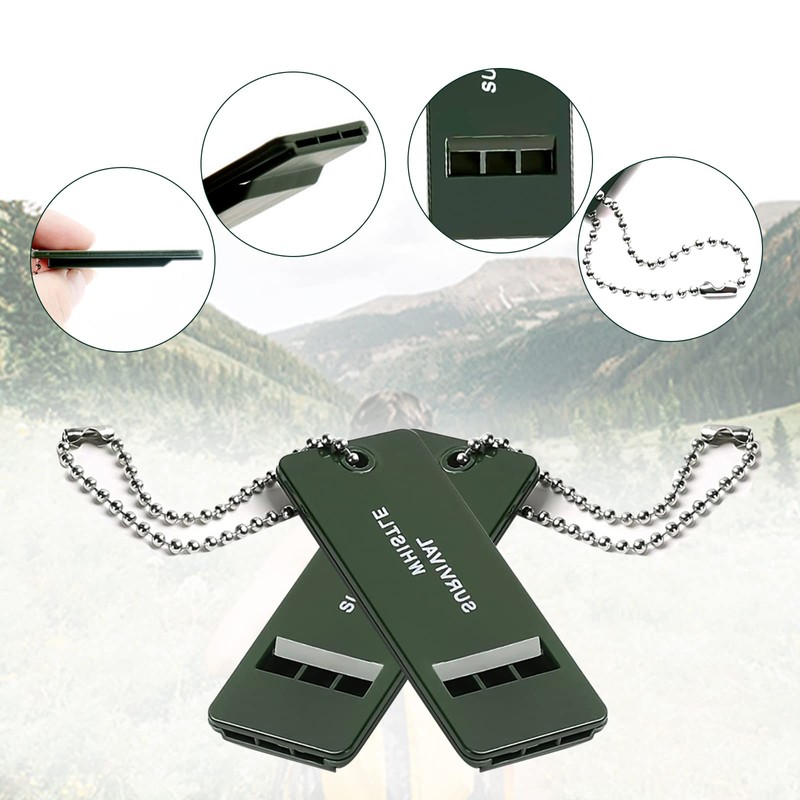 Zosylala Whistle,Multiple Frequencies Whistle,Loud Volume,Survival Whistle for Outdoor Safety,Hiking,Camping and