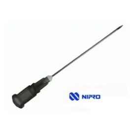 Aguja HiPodérmica Nipro 22gx32mm (1 1/4 ) Negra Caja 100u Capacidad en volumen 0 mL