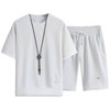 Emptio Men's Short Sleeve Top and Bottom Set, Jersey, Pants,
