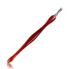 Gatuida 10pcs Cuticle Pusher and Trimmer Red Nail Art Tools