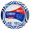 Dixie Ultra, Large Paper Plates, 10 Inch, 44 Count, 3X