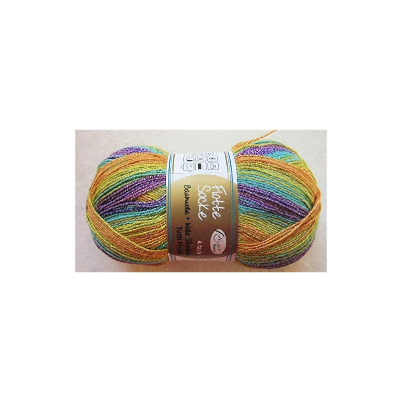 Rellana "Flotte Sock", 100 g, cotton wool, stretch 4-thread, colour