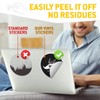 2 x 7.5cm Vinyl Stickers - Best Dad Ever Father's