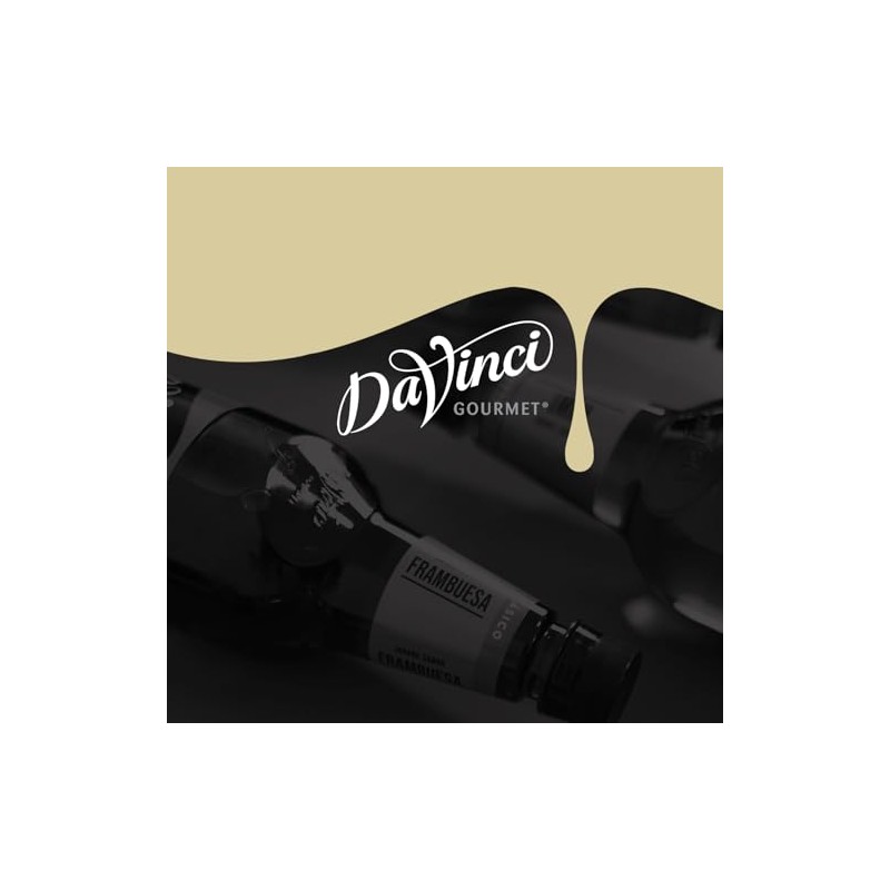 DaVinci Gourmet Jarabe Sabor Vainilla 375 ml para Café y