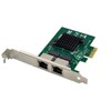 Dual-Port PCIe Gigabit Ethernet Server Adapter with NetXtreme BCM5720-2P Chipset