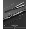 Dispatch Stainless Steel Practice Butterfly Comb Trainer Knife, Balisong Comb