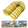 10 Inch Flexible Duct with Adjustable Rope 16FT PVC Flexible