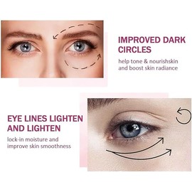 2 PCS Blsamo Multiuso Coreano con Colgeno  Stick Hidratante para Ojos, Cuello y Rostro  Blsamo Humectante Porttil con Calcio y Colgeno, Textura...    