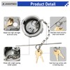 JKIANTECH 2 1/4" Locking Diesel Fuel Cap Compatible with Ford