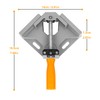GENHAKON 4 PCS Corner Clamps for Woodworking, Premium 90 Degree