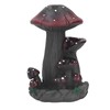 Mushroom Backflow Incense Burners Handcrafted Exquisite Details Resin Backflow Incense