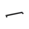 goldenwarm Black Kitchen Cabinet Handles 8inch Hole Centers - LSJ12BK204