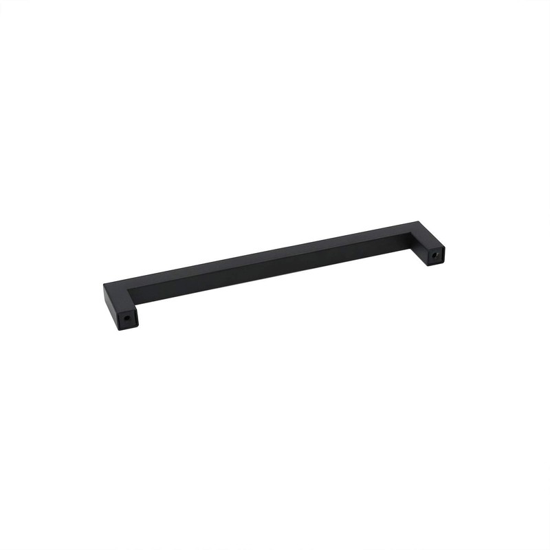 goldenwarm Black Kitchen Cabinet Handles 8inch Hole Centers - LSJ12BK204