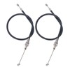2PCS Throttle Shift Cable 61N 26311 00 Stainless Steel Boat