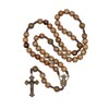 Intercession™ Our Father Sacred Handmade Solid Wood Rosary (Our Lady