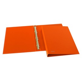 FAVORIT Sprint 400173288 Cardboard Ring Binder, 22 x 30 cm, 4 Round Rings, 30 mm, Orange
