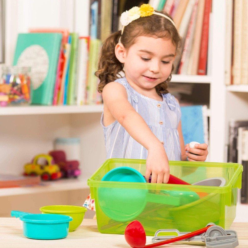 Battat – Cooking Set – Pretend Play Toy Dishes Set