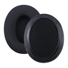 Ear Pads Replacement for HyperX Cloud Stinger/Cloud Flight/CloudX/Cloud II/Cloud III/Cloud Alpha/Cloud Core/Mix Headsets by MMOBIEL - Cooling Gel Ear Pad Cushions – Black