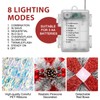 Set of 3 Christmas 60 LED Lighted Gift Boxes, 8