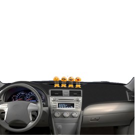 DTGGSBUS Dashboard Cover Mat for Toyota Camry 2007 2008 2009 2010 2011 Custom Accessories Center Console Dash Cover Protector Mat Pad（Black）