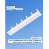 Tissting 6 Way Bus Bar, 63A 230-415V Copper PVC Insulated