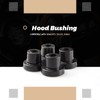 Whautole Hood Bushing, K066-218 M300-NR, Black Polyurethane & Steel, Front,