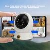 Home Security Camera 1080P WiFi PTZ Camera with 360 Degree