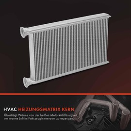 Frankberg Heat Exchanger Interior Heating Compatible with 1 Series F20 114-140 2010-2019 3 Series F30 F80 316-340 M3 2011-2018 3 Series Touring F31 316-340 2011-2019 Replace# 6411 9229486