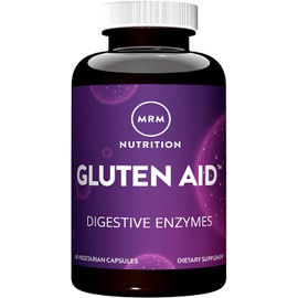 MRM Nutrition Gluten-Aid™ | Digestive enzymes | Gluten + Dairy Digestion | BIOCORE DPP-IV® | Gluten-Free | 60 Servings