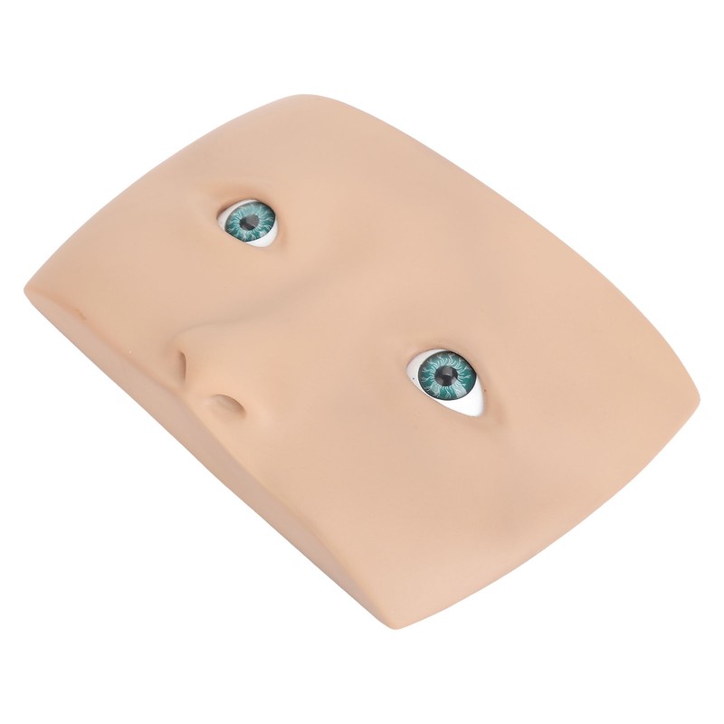 Makeup Practice Face Board 3D Realistic Eye Painting Practice Plastic
