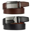 CHAOREN Leather Belts for Men 2 Pack - Ratchet Belt