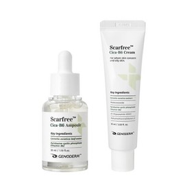 Xenoderm Scarfree Cicavi Six Set Cicavi Six Ampoule + Cream / 제노덤 스카프리 시카비식스 세트 시카비식스 앰플+크림