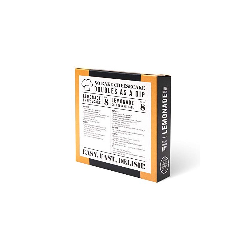 Just In Time Gourmet Lemonade Cheesecake Mix (1 mix in