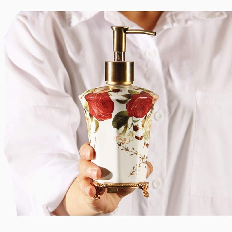 2Pcs Dispenser Pump,Plastic Liquid Dispenser Replacement Pump,for Kitchen Bathroom Worktop