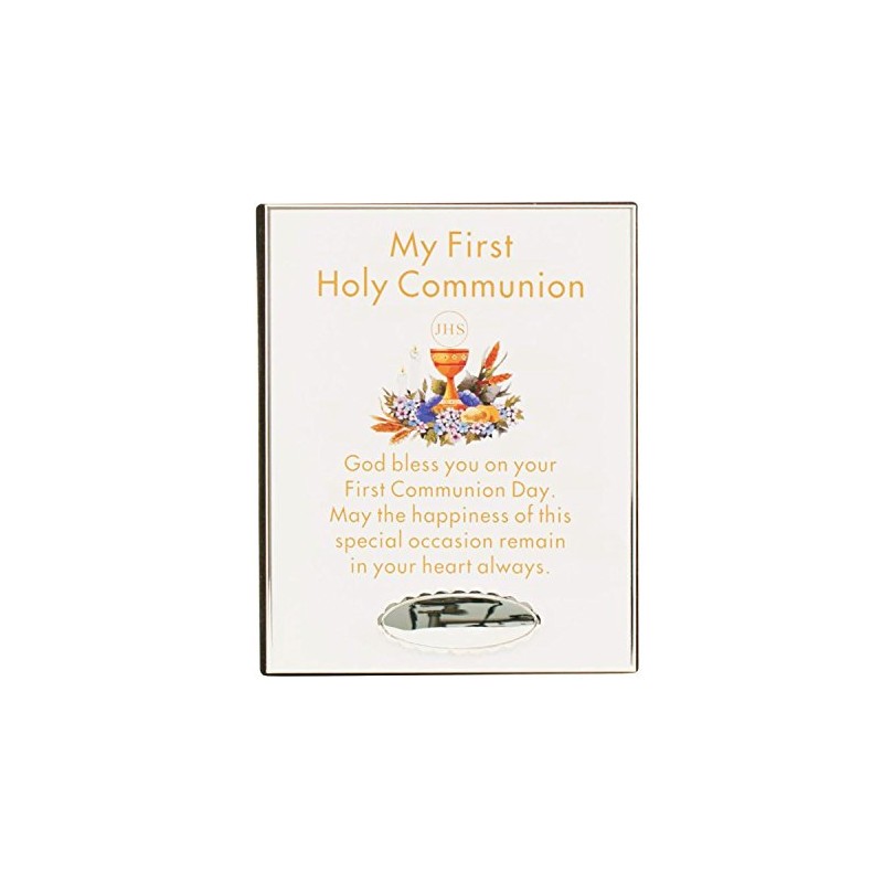 Juliana Silver Plated 1st Communion Album Holds 72 x 6"