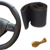 Steering Wheel Cover 4-Piece Car Steering Wheel Cover for Lacing