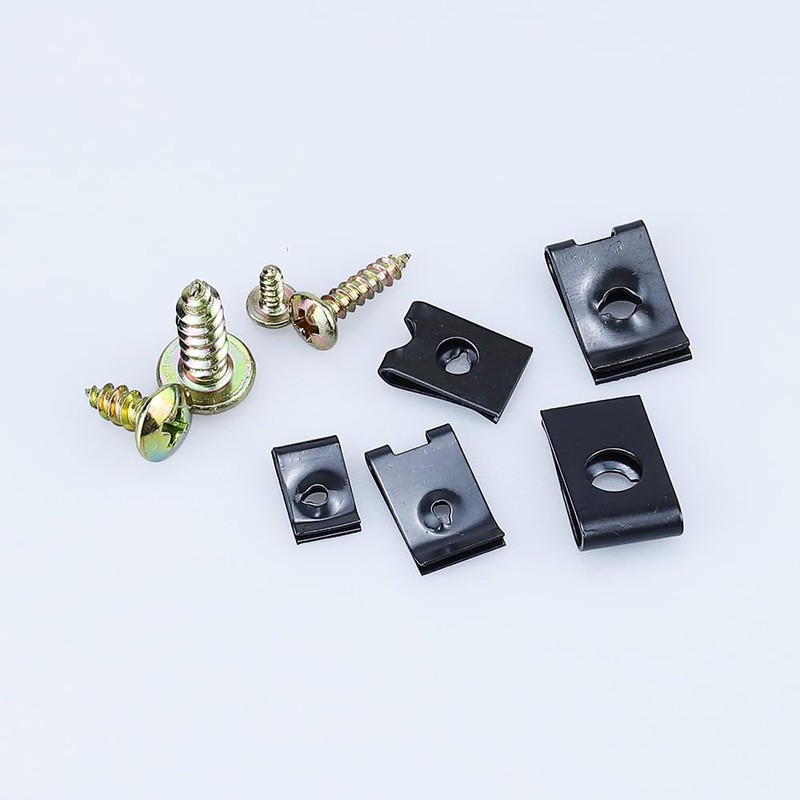 Glvaner Clip Nuts, Bolt Nuts, U-Nuts, Bolt Nuts Set, Gold