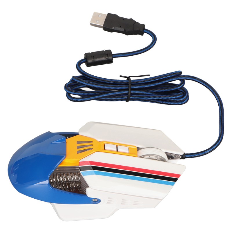 Wired Mouse Ergonomic RGB Backlit Adjustable DPI 7 Programmable Keys