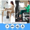 Airplane Footrest Hammock for Travel and Office Use Adjustable Portable