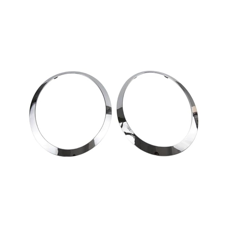 RLB-HILON Headlight Trim Ring Compatible with MINI Cooper F55 F56