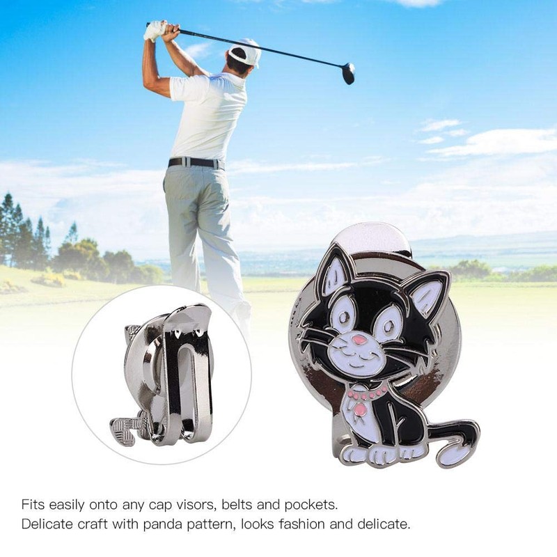 Golf Ball Marker, Golf Ball Marker Metal Hat Cap Clips,