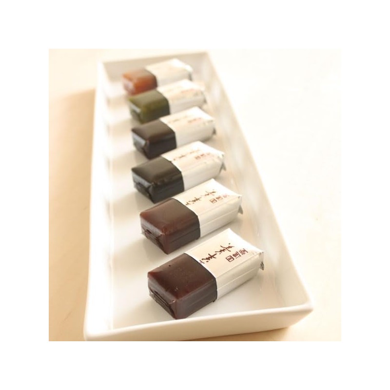 Kaishindo Iwatanido Yokan, Bite Size, Yokan, Yokan, 18 Pieces, 6
