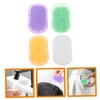 WHAMVOX 4 Pack Pp Travel Soap Sheets Hand Wash Soap