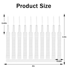 60 Pcs Shower Head Cleaning Brush, Gap Hole Anti-Clogging Shower Head Cleaning Brush Mini Cleaner Picks for Small Hole