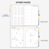 Undated Appointment Book, 52 Weekly & 12 Monthly Planner, A5