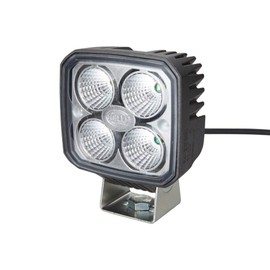 HELLA 1GA 996 284-012 LED-Worklight - Q90 compact - 12/24V - 1200lm - mounting/Bracket mounting - Suspended/Vertical - Long-range illumination - Cable: 200mm - Plug: open cable ends