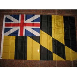 Trade Winds 3x5 Calvert Arms UK Kings Colors Flag 3'x5' Banner Grommets Premium Fade Resistant