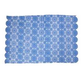 Newborn Shoot Wrap Lace Blanket Infant Photo Prop with Headband for Baby PhotographyBlue