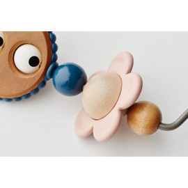 BabyBjörn Toy for Bouncer, Googly eyes pastels