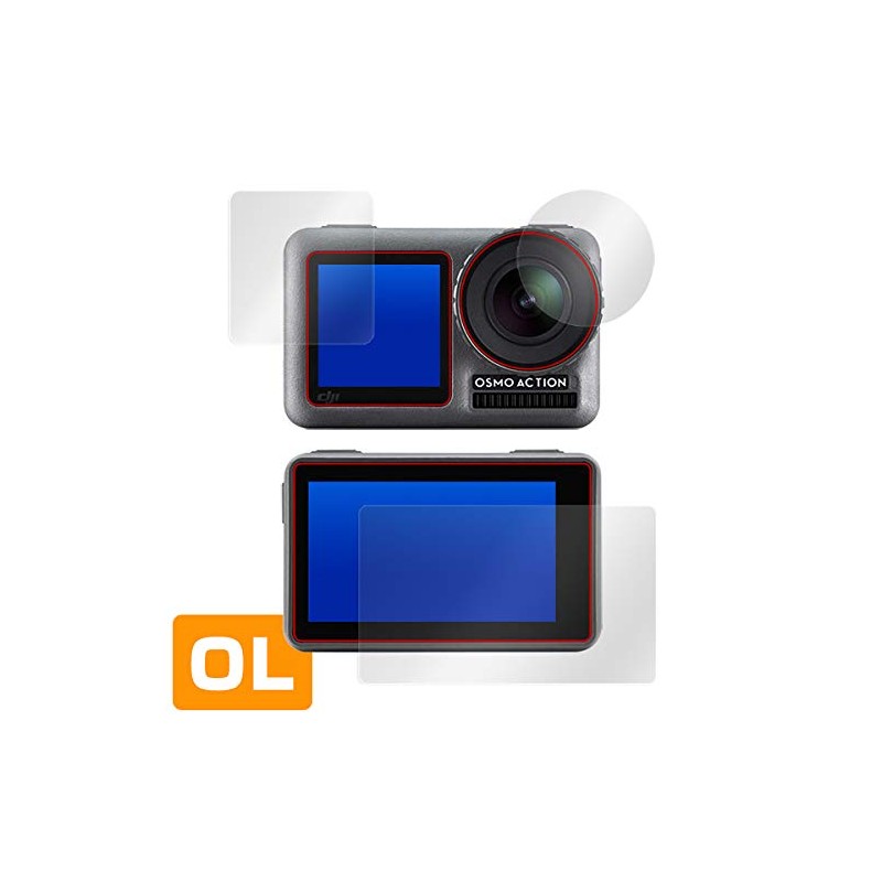 DJI Osmo Action Front and Back Set + 9H Lens